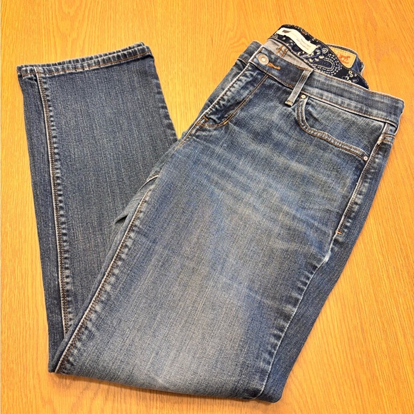 Levi's Women's Perfect Waist 525 Straight Leg Jeans - Size 12 - Picture 6 of 10